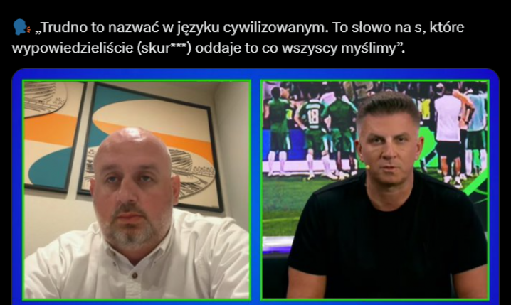 Wojciech Cygan KRÓTKO nt. zachowania podczas meczu z Maccabi!